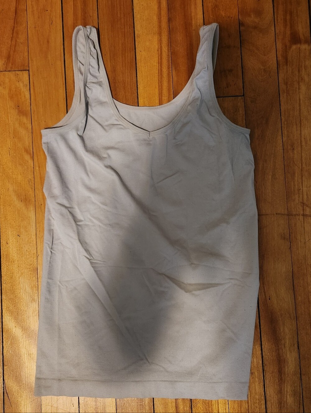 Ellen Tracy Shapewear Tan Tank Top